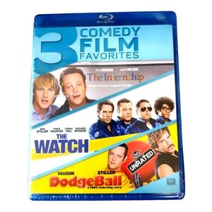 Three Comedy Film Favorites Blu-ray Movies New Sealed